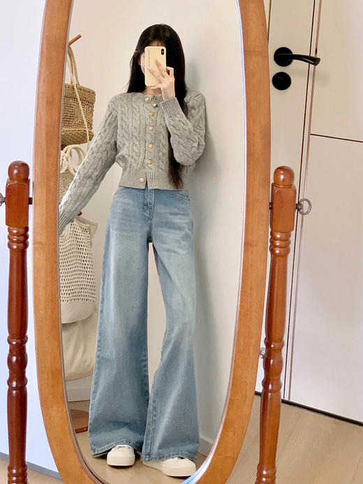 <曾小咸推荐>新品特价秒杀 卖完下架不再补 复古水洗微喇牛仔裤 日常169 特价89.99  ！！【预售款，预计3-15天发货】 商品图2