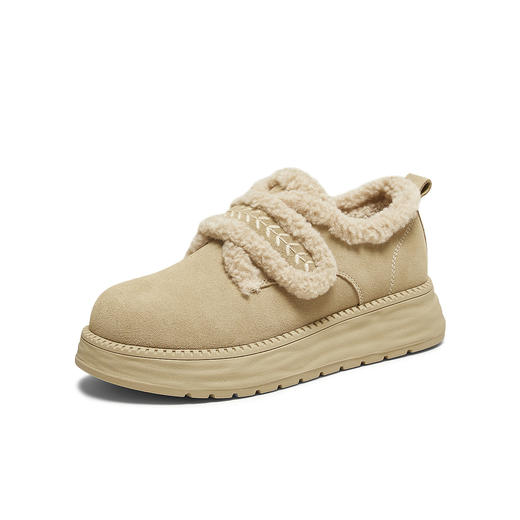 【云粉节】BF楼TATA他她小熊勃肯鞋冬季毛毛单鞋厚底加绒保暖防滑棉鞋女CYY07DM5吊牌价899 商品图0