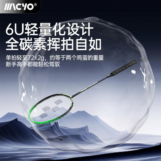 致佳全新升级羽毛球拍旗舰店全碳素纤维成人双拍装备专业耐打套装 商品图1