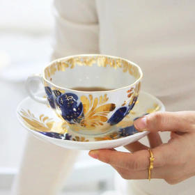 LOMONOSOV 俄皇    金色花园咖啡杯子高档精致陶瓷英式下午茶具套装