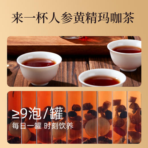 逸茗道红参阿胶女神茶人参黄精玛咖调理养生茶熬夜茶包 商品图1