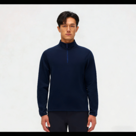 北JI狐 混纺抓绒衣 25秋冬加绒保暖立领外套 WT941