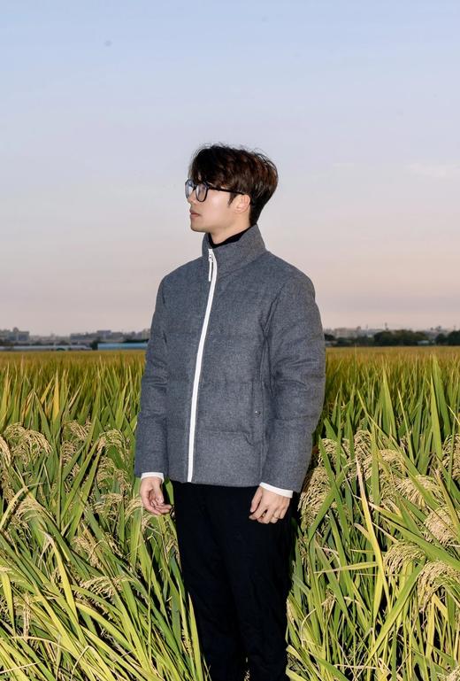 【高品质私服】【冬季新款时尚休闲羊毛鹅绒服】韩东君同款~填充90新国标鹅绒，羊毛针织面料柔软保暖【无标出货 介意慎拍】WD 商品图1