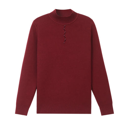 CC 103-66338加绒厚款毛衣洋气简单大方小衫 商品图4