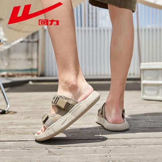 回力凉拖鞋2025夏季新款男士外穿踩屎感休闲拖鞋平底开车凉鞋男款 商品图5