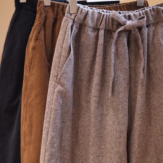 花与棉花｜四色阔腿棉裤 商品图1