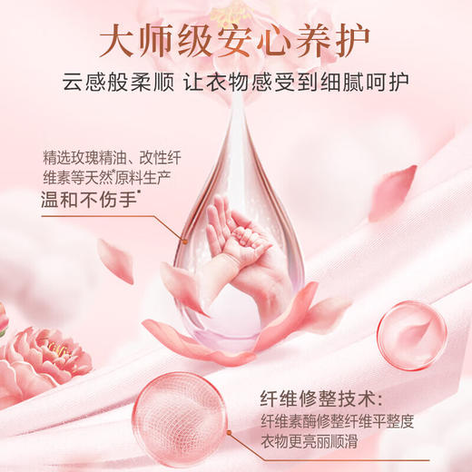积分免费兑：立白洗衣粉 大师玫瑰香氛洗衣粉大袋 持久留香 洁净护衣 机洗手洗 带导流嘴】8.52斤/袋香氛洗衣粉 商品图7