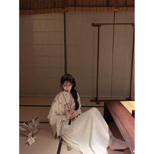 金蘑菇菇 满陇桂雨 人闲花落 / 重工提花新中式系列&row斗篷 商品图2