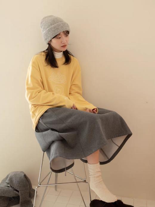 步履不停/5D16102C/绣花圆领长袖T恤 商品图2