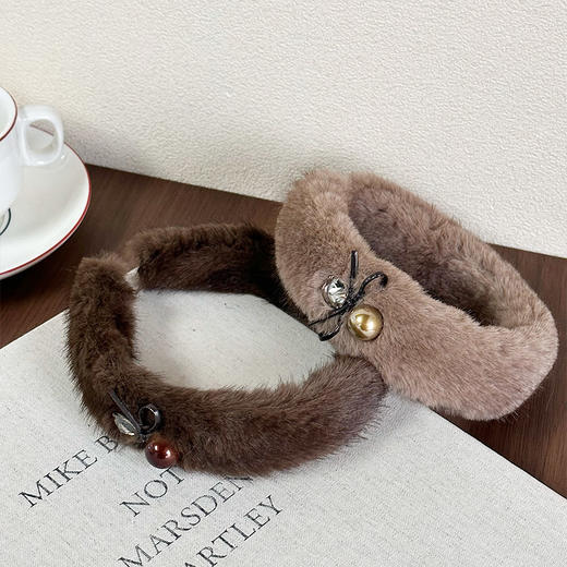 侧边珠钻毛绒发箍-纪念日百货门店同款167997480 商品图0