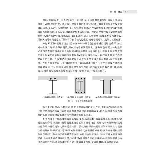 波纹钢组合框架结构数值模拟与计算/陈斌 钱睿锐 王城泉 王新泉 吴熙 徐蕾 邹昀 著/浙江大学出版社 商品图3