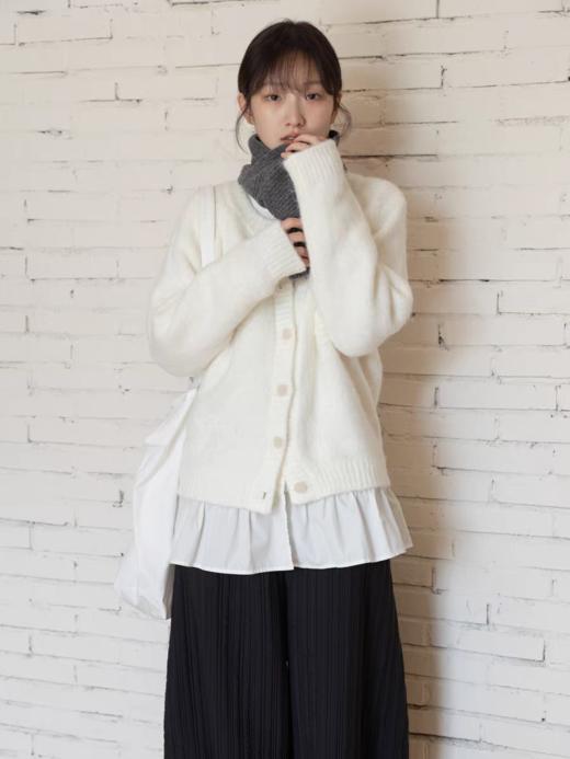 步履不停/5D13317C/手工钩花毛衣开衫 商品图0