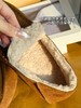 冬季新款牛皮版复古绒面加绒豆豆鞋 一脚蹬平底圆头外穿休闲鞋 商品缩略图4