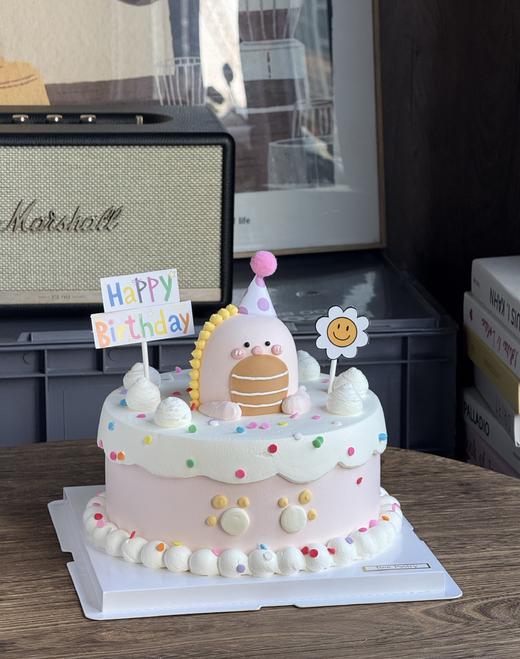 立体龙宝宝蛋糕B款 粉色 商品图1