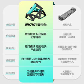 全新H型俯卧撑支架 辅助健身轮腹肌速成材男锻炼胸肌家用训练