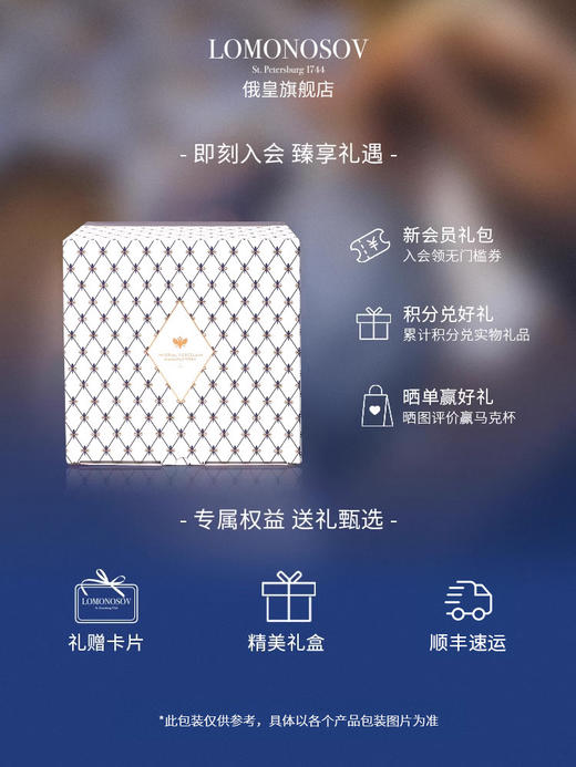 LOMONOSOV 俄皇   凤歌系列咖啡杯子家用高档精致欧式下午茶具套装 商品图4