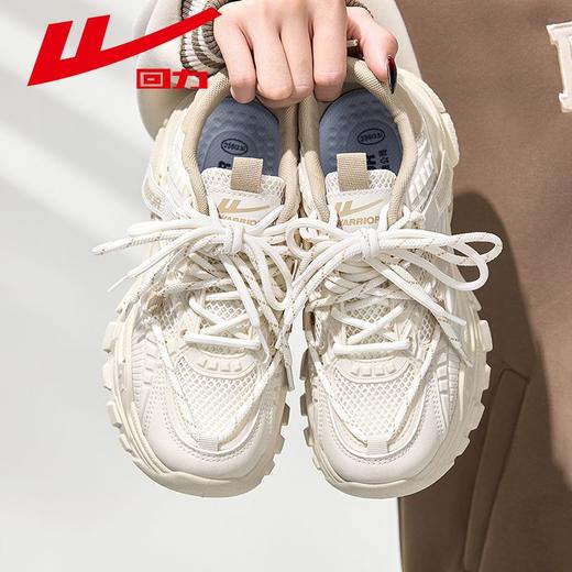 回力女鞋2025秋季新款网面透气运动老爹鞋ins潮流百搭厚底休闲鞋 商品图7