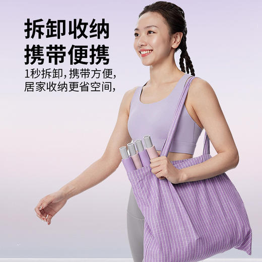 致佳升级款泡棉呼啦圈 成人家用可拆卸加重调节呼啦圈健身专用 商品图3