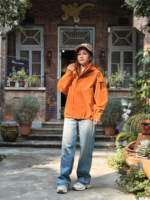 SCALER思凯乐户外冲锋衣男女秋冬可拆卸抓绒内胆防水保暖登山外套F2416623/F2406623 商品图1