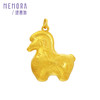 【新品首发】唐马-马上吉祥 古法金生肖马挂坠黄金足金吊坠【按克计价黄金1】MEMORA诗普琳GP2951 商品缩略图12