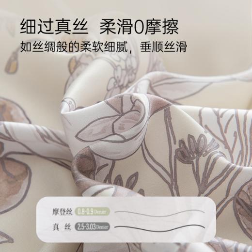 2025年秋冬新款雅芳婷60纱支摩登丝床上四件套莫代尔天丝被套床笠 商品图2