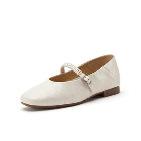 【云粉节】BF楼Bata玛丽珍鞋女2026春款舒适通勤羊皮浅口软底单鞋AVL76AQ6   吊牌价899    活动价629