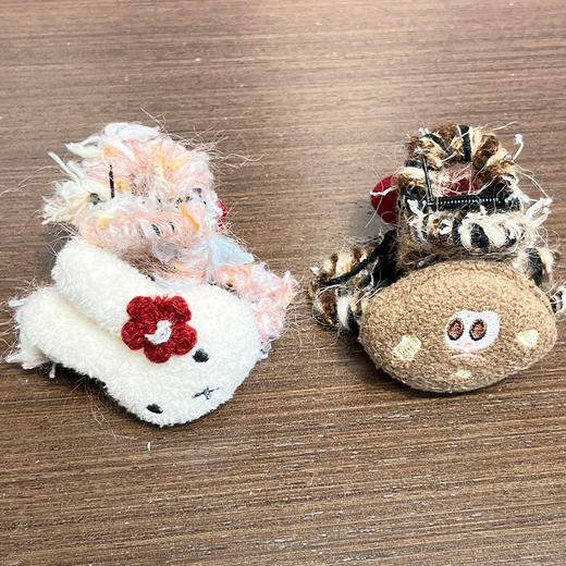 花色毛线萌趣抓夹-纪念日百货门店同款168043451 商品图0