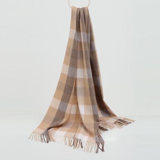 羊绒格子围巾 商品图0