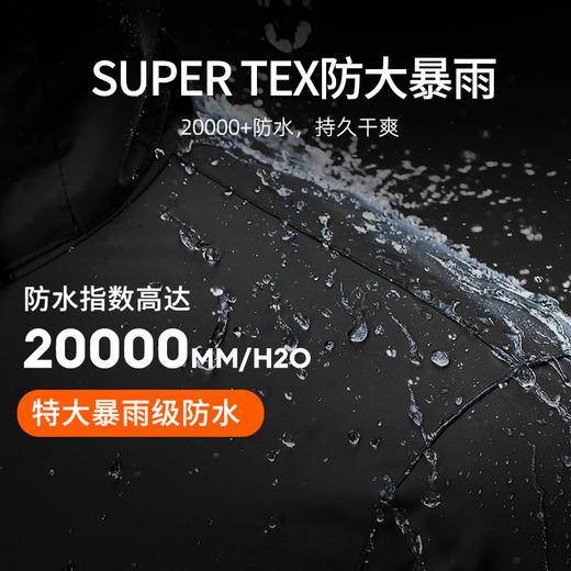 【鹅绒两件套冲锋衣】SCALER/思凯乐 秋冬保暖外套男女户外防风外搭F2414560/F2404560 商品图2