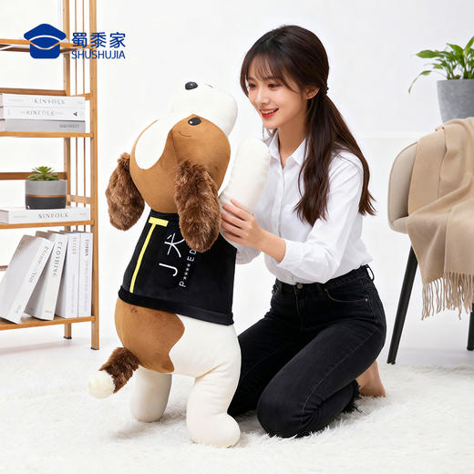 【史宾格趴趴枕】创意狗狗玩偶抱枕日用靠枕靠垫一枕多用 商品图6