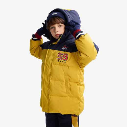 【MQD】【三防】童装男童羽绒服冬季新款加厚儿童连帽外套 商品图2