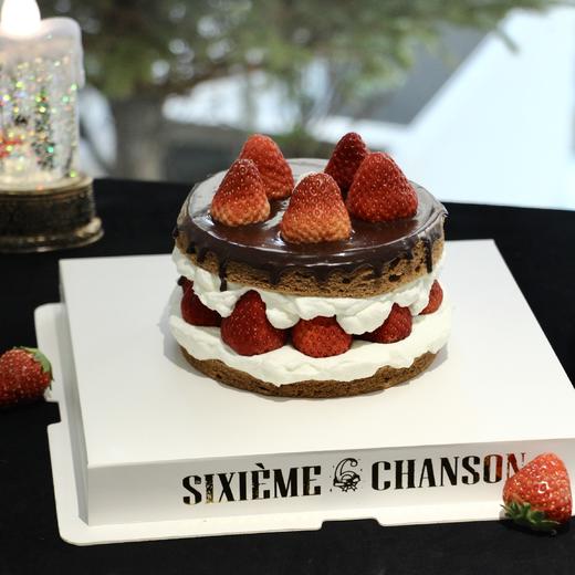 【草莓巧克力布蕾蛋糕】 商品图0