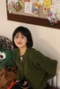 苔藓绿复古毛衣巨显白超治愈绿野仙踪羊毛开衫 商品缩略图9