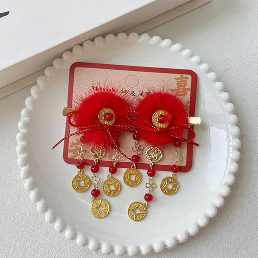 钱币水貂毛流苏对夹HY对夹-纪念日百货门店同款167745477 商品图2