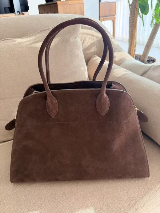 【奕虹定制，7天发货】静奢标杆RowMargau*15磨砂牛皮托特包~定制磨砂头层牛皮复刻YB柔中带韧!十年皮匠手工打磨 五金油边细节不输大千元品质!大容量又能装巨实用! 商品图9