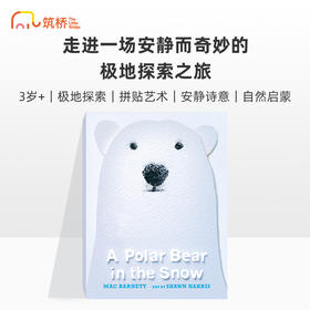 A Polar Bear in the Snow 雪地里的北极熊 精装原版引进