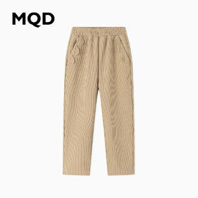 【秒】【专柜同款】MQD童装女童冬季新款中大儿童休闲裤加绒长裤潮