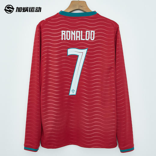 SFS彪马2026世界杯葡萄牙主场长袖球迷版C罗印号球衣男788142-77 商品图1