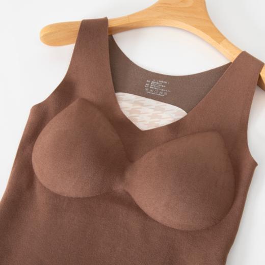 QINGPAI轻湃 全羊毛填充贴片背心带胸垫款 商品图3