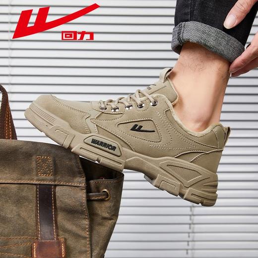 回力男鞋2025冬季新款男士加绒工装鞋马丁靴户外棉鞋运动休闲鞋男 商品图1