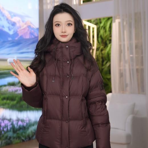 【直播同款预售15个工作日发货】Gowani/乔万尼羽绒服女冬季新款四色可选短款简约纯色设计EZ4T203 商品图5