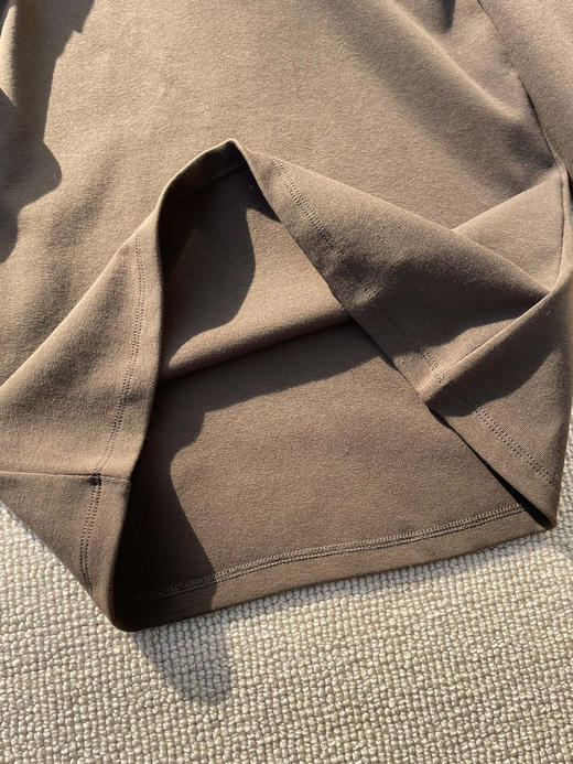 129-7 渠道货 自留XL ce 26ss早春 略高圆领长袖T恤 内搭单穿 商品图9