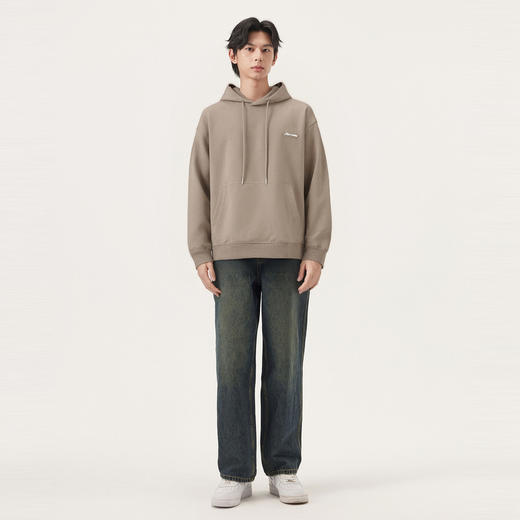 gxg.jeans男装秋季简约连帽卫衣J24X313009 商品图3