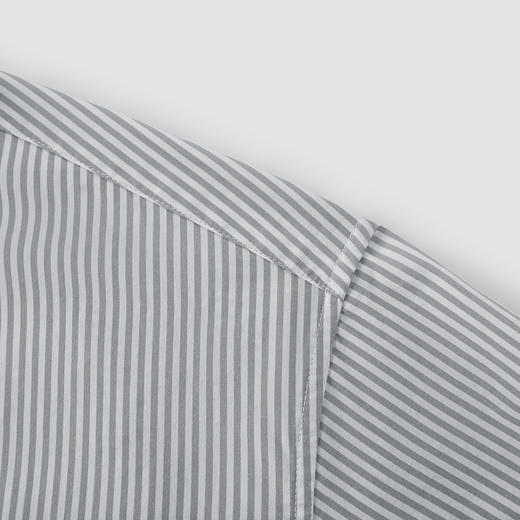 商场同款|森马长袖衬衫男春季纯棉翻领上衣2026新款经典条纹百搭 商品图3