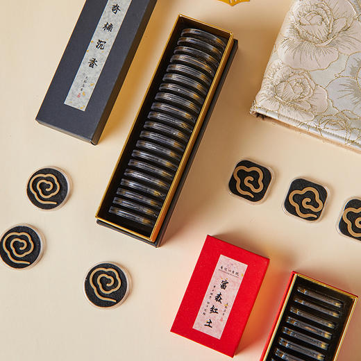 普陀山书院 富森红土/奇楠沉香盘香 商品图3