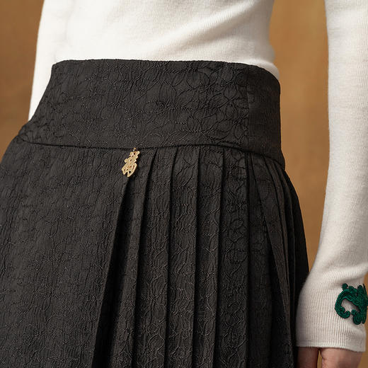 【林栖设计小店】玉兰春睡|马面裙恭王府联名2026早春新款半身裙女1961007 商品图3