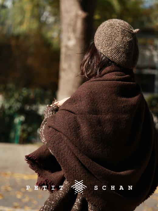 PETIT SCHAN小闪 ACC#050 same origin 牛根生 牦牛绒羊毛披肩盖毯 商品图1