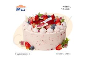 （冬日莓好，正当时）莓梦物语优质动物奶油乳香纯正，搭配蓬松戚风胚，口感细腻温润，是经典又稳妥的选择。