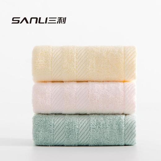 三利毛巾再生纤维素纤维(竹纤维)童巾儿童洗脸巾婴儿毛巾水果毛巾 商品图3