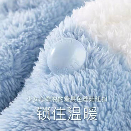 珊瑚绒睡衣女2024年新款卡通可爱秋冬季睡袍加绒套装法兰绒长款浴 商品图2